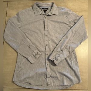 Marc Anthony Casual gray and black men’s shirt